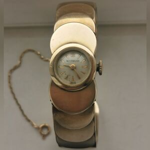 Vintage rare antique wittnauer gold swiss watch